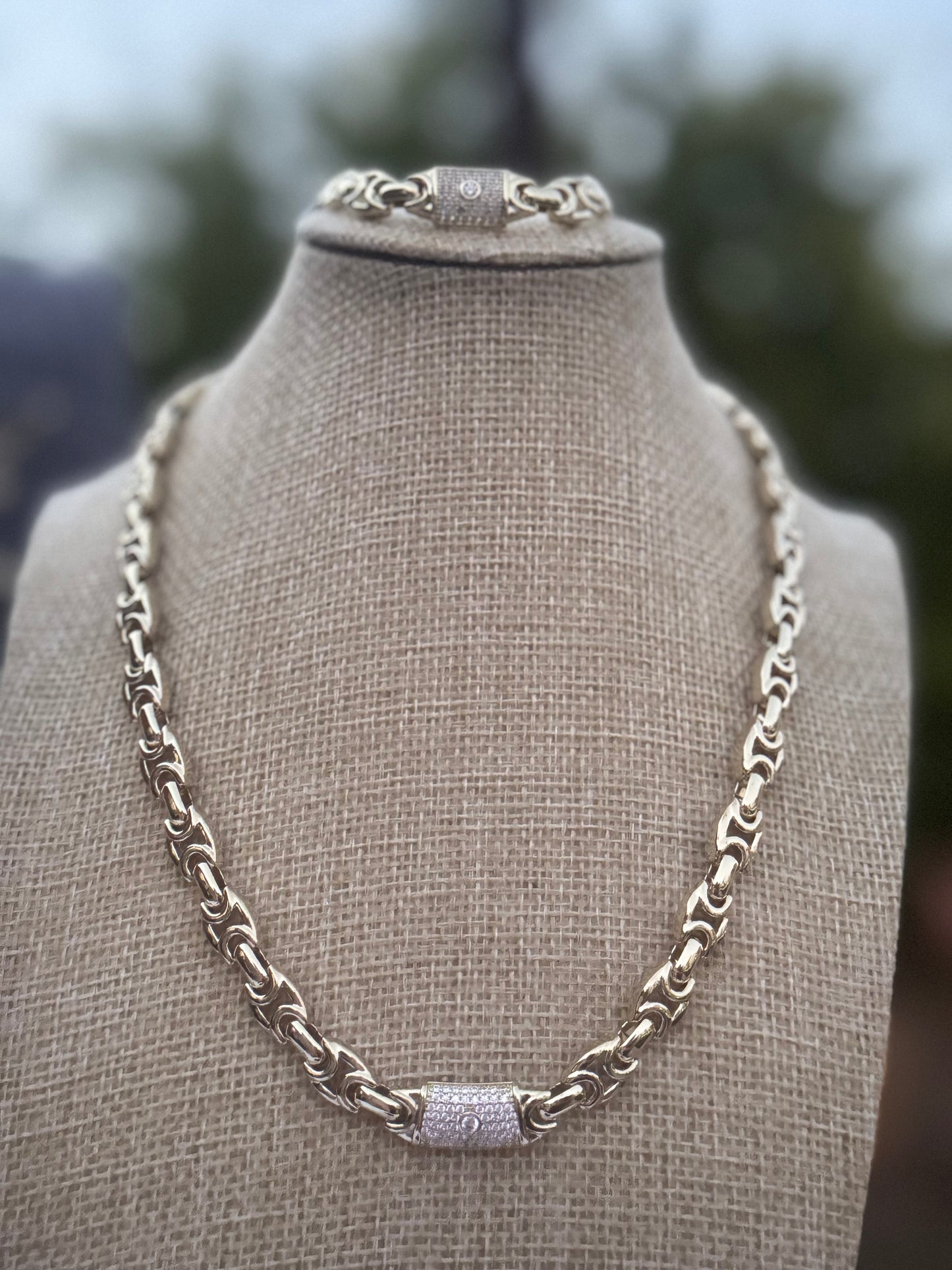 Elegant Necklace and Bracelet