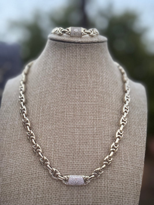 Elegant Necklace and Bracelet