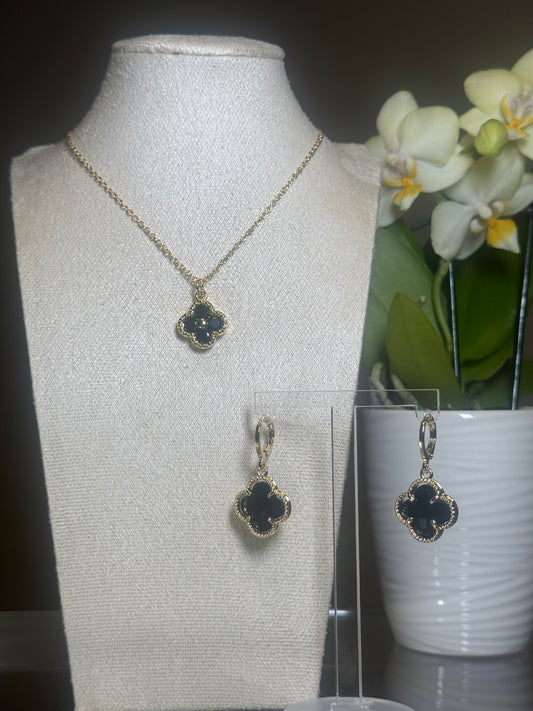 Necklace and earrings set